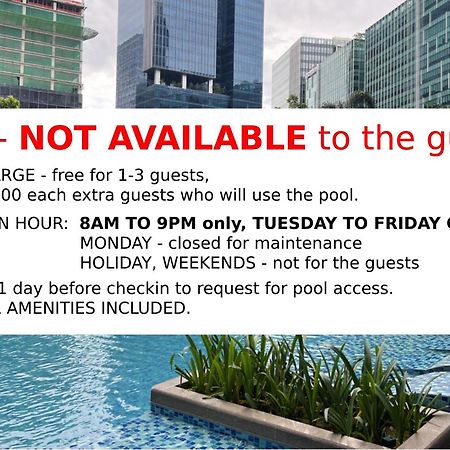Uptown Parksuites Apartments Tower 2 Bgc By Ph Staycation Manila Eksteriør bilde
